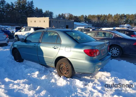 2005 Toyota Corolla Le из США, поврежденный, VIN 2T1BR30E75C455226